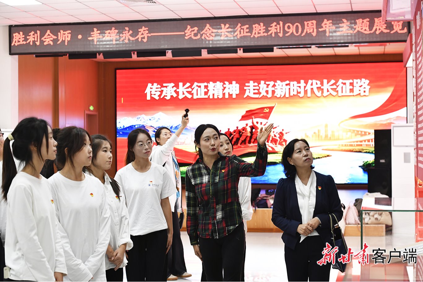 【新甘肃】红色热度持续升温！会宁红色基地前八月接待游客69.7万人次
