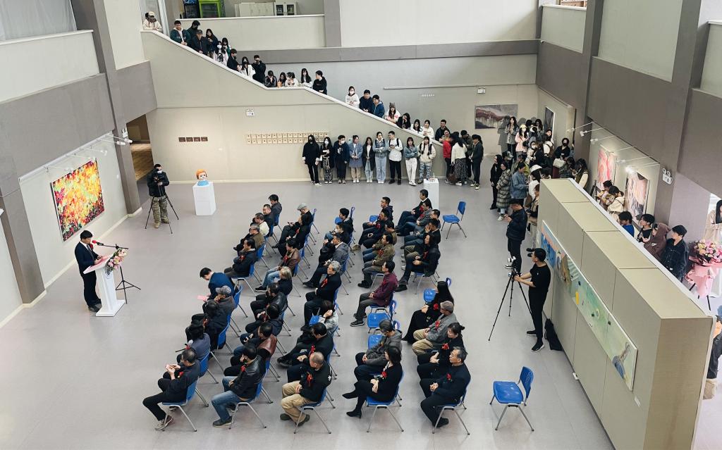 “锦show—多元与共生”艺术作品展在天佑美术馆开幕
