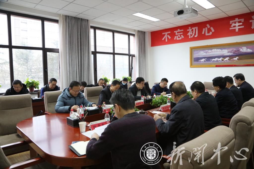甘肃省委教育工委副书记张晓东一行来校检查督导党建与思政工作