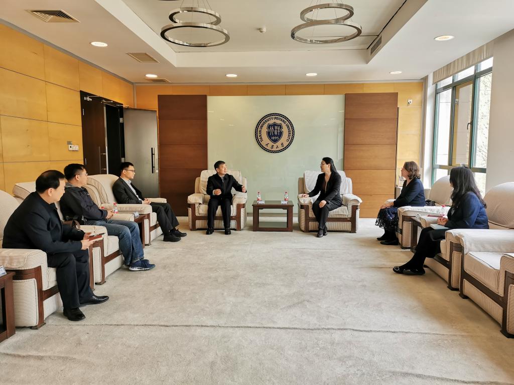 党建武副校长一行赴天津大学开展对口支援深入对接工作