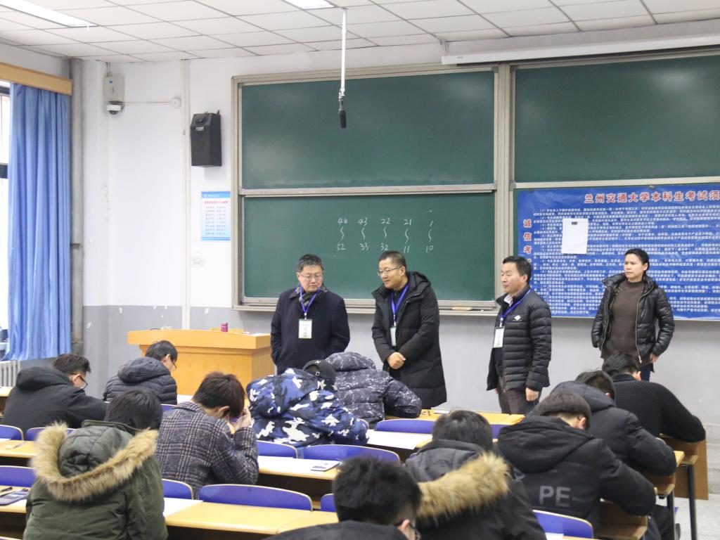 校纪委书记范爱国巡视期末考试工作